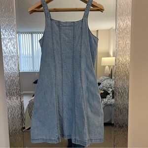 Abercrombie & Fitch Denim Seamed Dress